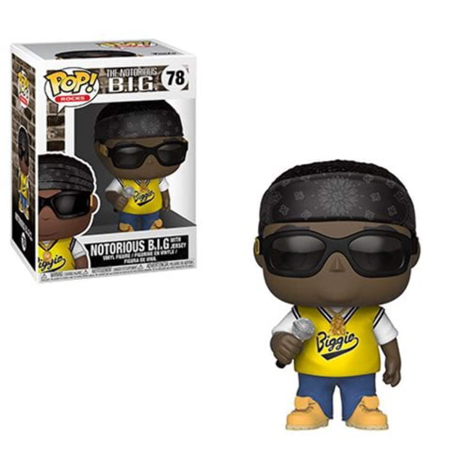 Funko Pop Rocks Notorious B.I.G. Big Poppa Rapper Special Funko Pop Rocks Notorious B.I.G. Big Poppa Rapper Special