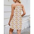 thumbnail image 3 of Summer Dresses for Women Tropical Print Sleeveless Beach Dresses Casual Sundress Daily Wear Plus Size Sun Dress Alsol Lamesa, 3 of 6
