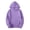 001 Purple, variant on Womens Solid Hoodies Fall Fashion Casual Long Sleeve Hooded Sweatshirts Loose Comfy Trendy Pullover Tops with Pockets