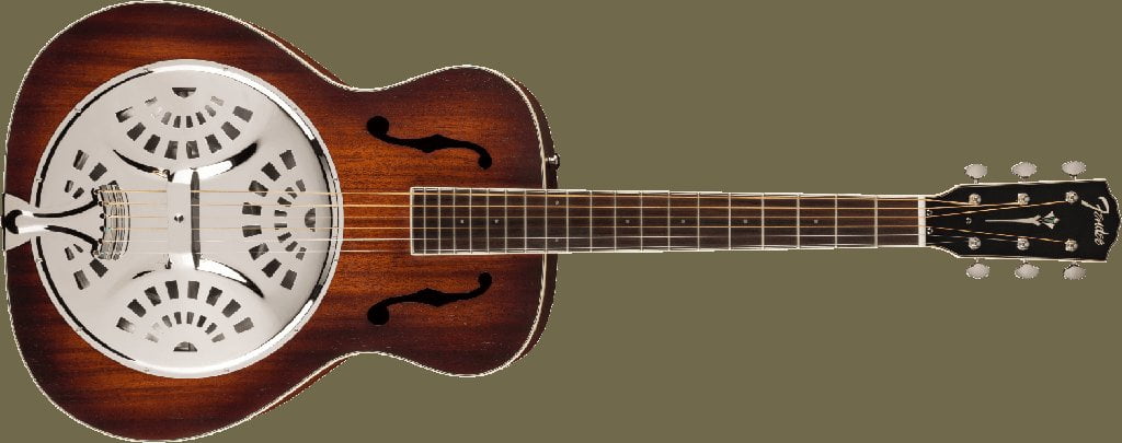 Fender PR-180E Resonator, Walnut Fingerboard, Aged Cognac Burst