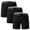 Black, variant on INNERSY Women's Plus Size Boxer Underwear Rayon from Bamboo 3 Pack(3XL,Light)
