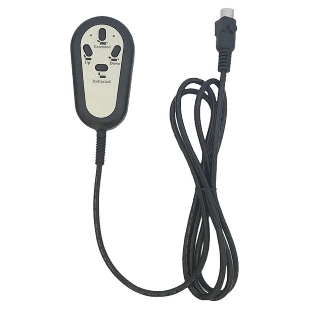 Sidaley Controlador manual multifuncional que ajusta los controladores de control remoto convenientes Accesorio reclinable para silla elevadora Videojuegos y accesorios pluma recta