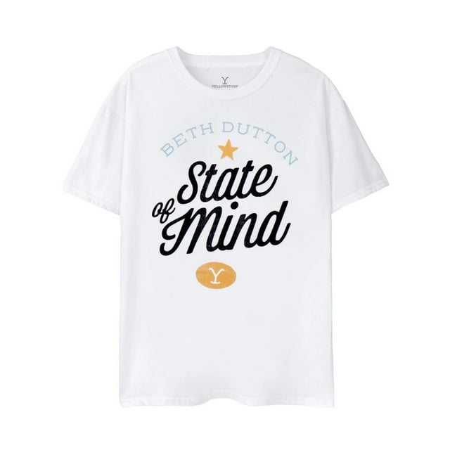 Yellowstone T-Shirt pour Femmes Beth Dutton « State Of Mind »