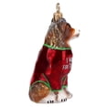 thumbnail image 3 of Joy to the World Australian Shepherd I Work For Treats T-Shirt Polish Glass Christmas Ornament, 3 of 6
