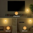 thumbnail image 4 of Motion Sensor LED Night Lights EU Plug Dimmable Cabinet Light for Baby Bedside Bedroom Corridor Wireless Night Lamp Lighting, 4 of 11