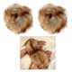 thumbnail image 3 of 1 Par Faux Fox Fur Brazo Calentadores Peludo Muñequera Puño Calentador Banda Elástica Anillo de Muñeca Regalos Decoración para Mujeres Fiesta Disfraces Un tamaño, 3 of 5