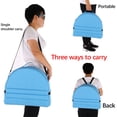 thumbnail image 7 of All Ages Travel Bed, Portable Bassinet for All Ages Travel, Foldable Crib, Canopy with Mosquito Net, All Ages Sleeping, Road Trips, Gray Mesh, 1 Set, 7 of 7