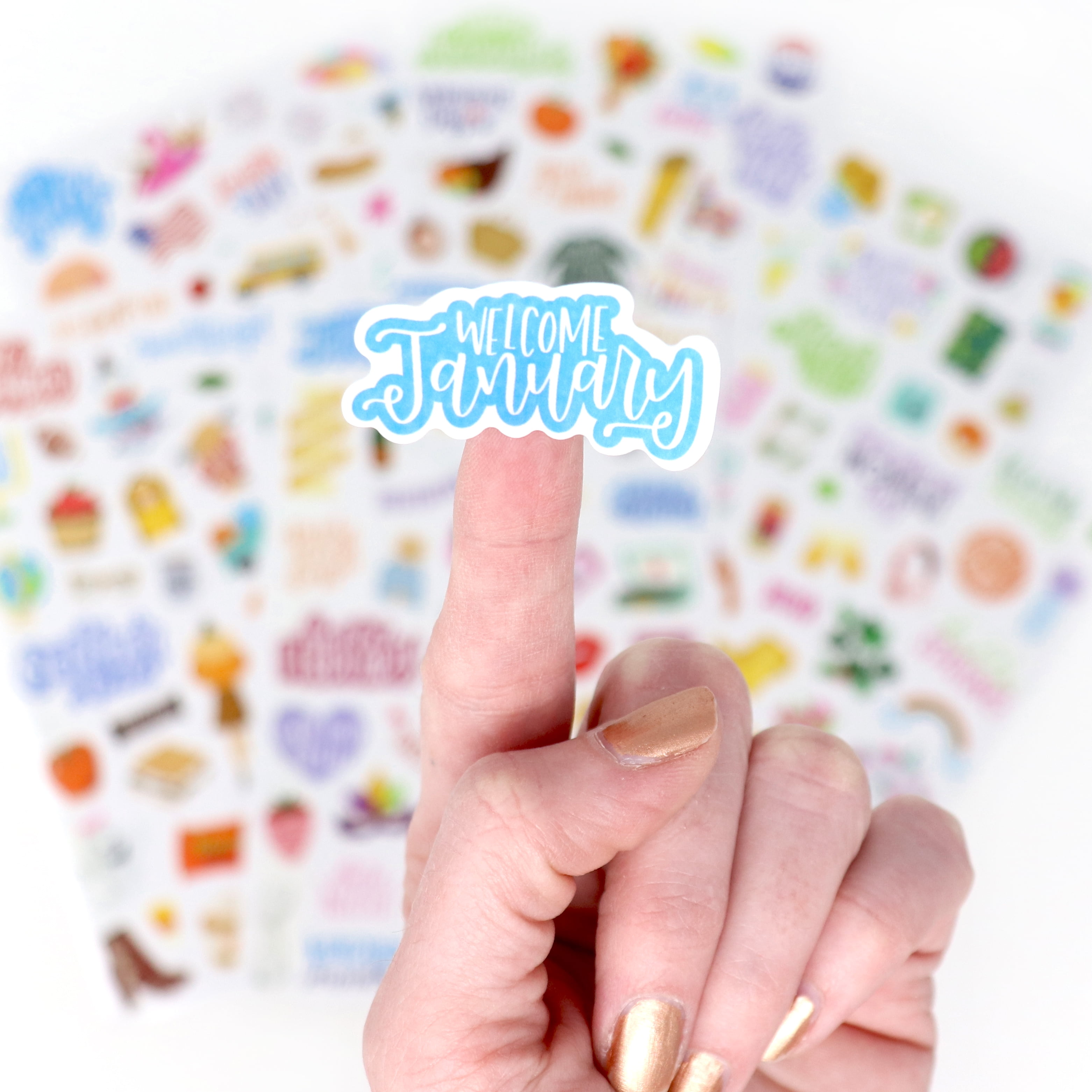 bloom daily planners Holiday Seasonal Planner Sticker Sheets