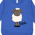 thumbnail image 3 of Inktastic Baa. Cute Sheep Design Toddler Sweatshirt, 3 of 4