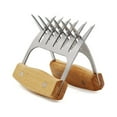 thumbnail image 1 of 2 garras de oso para barbacoa, garras trituradoras de cerdo desmenuzadas, garra de oso, garras de carne, separador de carne de garra de oso, garras de oso para barbacoa con mango de madera, ideal para, 1 of 5