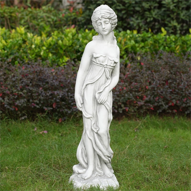 34.6" Tall Elegant Classical Sculpture Art for Indoor Garden Outdoor