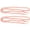 Rose, variante sur CTIRCHIU 2 Pcs Sangle de Chaîne Plate de Remplacement Rétro Mode DIY Accessoires de Chaîne en Métal avec Boucles Chaîne Tressée en Cuir PU (Rose)