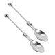 thumbnail image 3 of GOOHOCHY 2 cucharas de postre con cuentas, cucharas para azúcar, cucharas de fiesta para proyectos de bricolaje., 3 of 8