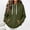 Army Green, variant on Women Full Zip Up Hoodie Sweatshirt Sevevn Drawstring Hood Kangaroo Pockets Soft Fleece Casual Top for Daily Loungewear Sports Street Wear