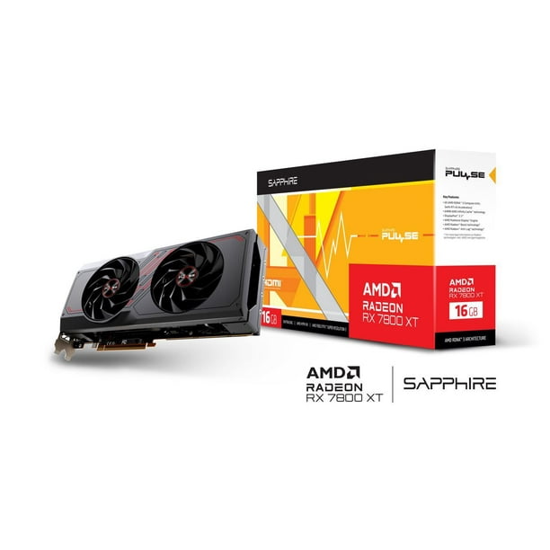 Sapphire Pulse Radeon RX 7800 XT - Graphics card - Radeon RX 7800