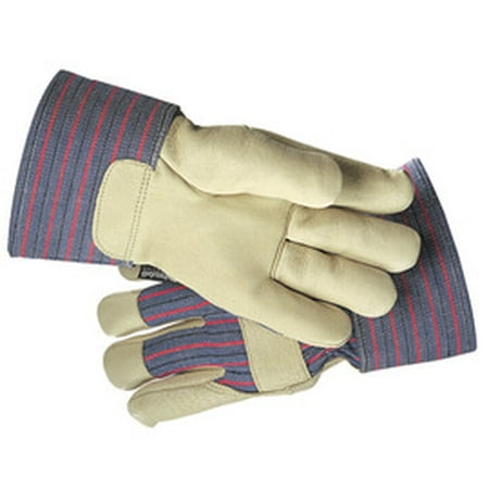 

Radnor X-Large Blue Red Stripe And Natural Pigskin Thinsulate™ Lined Cold Weather Gloves (2 Pairs)