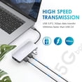 thumbnail image 4 of Adaptador USB C MoKin 9 en 1 con 3 puertos USB HDMI RJ45 SD/TF MacBook, 4 of 7
