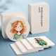 thumbnail image 1 of Papel de acuarela para postales, grande, 300 g, para pintura artística, cuadrado, redondo, papel especial, grano grueso, pulpa de madera, cartón en blanco, 1 of 5