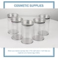 thumbnail image 3 of Caja de maquillaje de belleza de 6 piezas, contenedor de viaje con esponja de maquillaje, caja de almacenamiento de huevos de maquillaje, 3 of 6