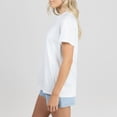 thumbnail image 5 of Women's Gameday Couture White Cincinnati Bengals Oversized All-Time Classic Flowy T-Shirt, 5 of 6