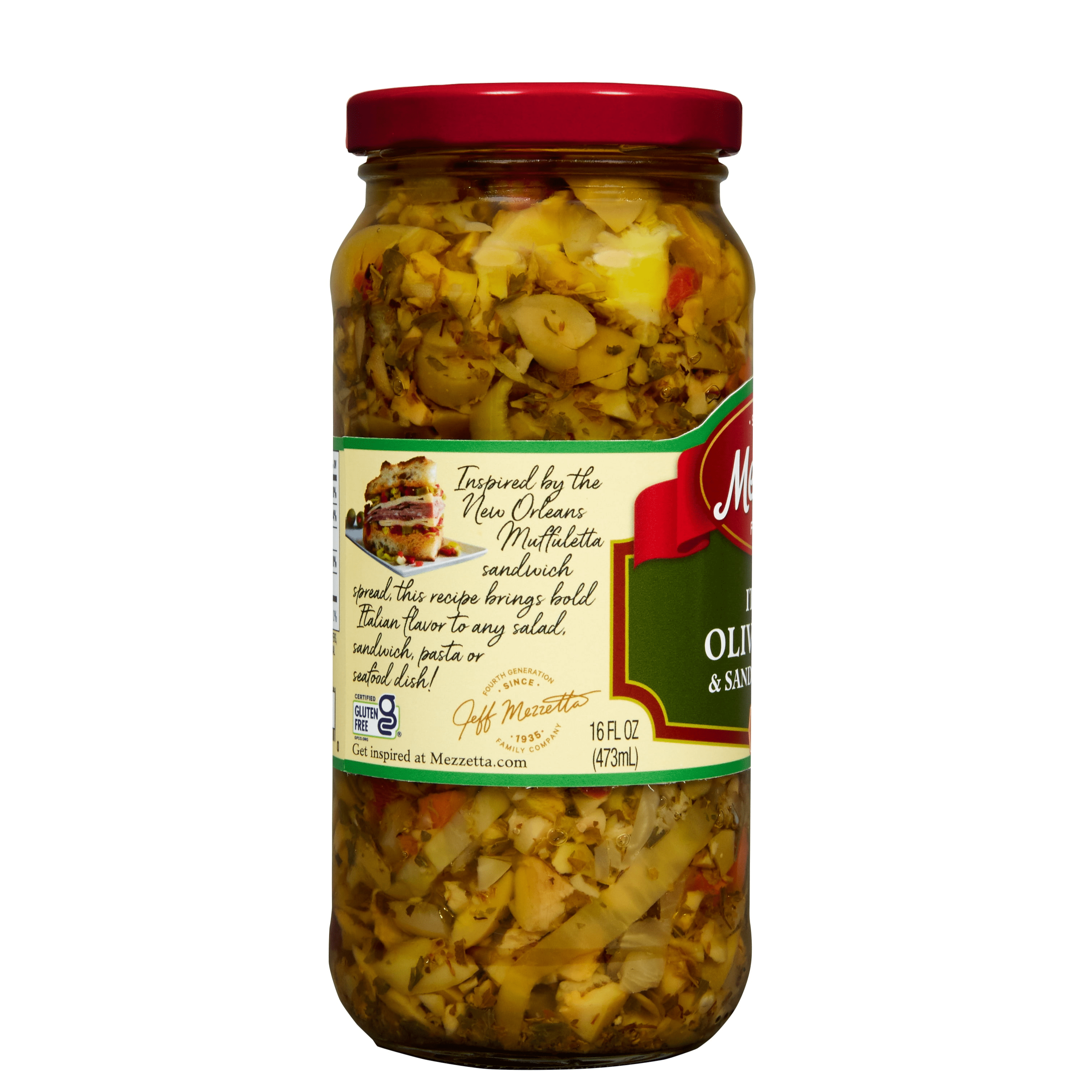 (3 pack) Mezzetta Italian Olive Salad & Sandwich Spread