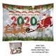 thumbnail image 3 of sweethay Tapiz de estilo navideño, tapiz decorativo para el hogar, telón de fondo para fotografía, sin reflejos Kits de decoración para fiestas, 3 of 6