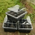thumbnail image 5 of ODOMY 12 Cells Nursery Pot Planting Seed Tray Kit Plant Germination Box with Lid Garden Grow Box, 5 of 11