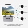 thumbnail image 2 of Amdohai 30cm Type C to Micro USB Date Cable for Smartphone/Table Compatible with DJI Mini, 2 of 7