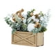 thumbnail image 2 of Adornos navideños, adornos navideños, regalos navideños Planta en maceta de bonsái simulada Decoración dorada Caja pequeña navideña Decoración de escritorio Adorno pequeño Planta en maceta simulada, 2 of 7