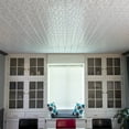 thumbnail image 5 of FASÄDE Traditional 1 Decorative Vinyl 2ft x 4ft Glue Up Ceiling Panel in Matte White(5 Pack), 5 of 5