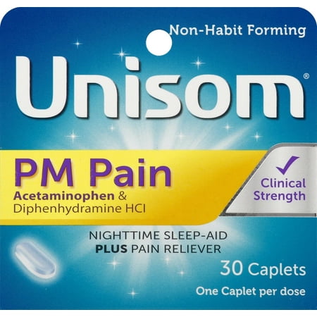 Unisom PM Pain SleepCaps (Best Medicine For Ankle Pain)