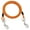 Orange, variant on Heavy Duty Dog Tie Out Leash with Swivel for Outdoor Yard Camping and Secure Pet Containment