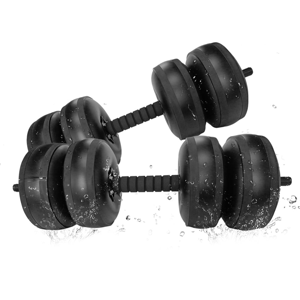 1Pc Adjustable Dumbbell Water-filled Barbell Weight Gym Lifting Workout Fitness 