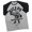 T-Shirt Heather Grey, variant on GYMISH RAGLAN BICEPS Killin' Workout Gym T-Shirt – Funny Gym Shirt for Men, Men's Fitness Tee, Bodybuilding & Weightlifting Apparel