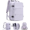 thumbnail image 3 of UPPACK Mochila de viaje para mujeres y hombres Bolsa de viaje Mochila de senderismo resistente al agua Mochila universitaria para computadora portátil para viajar en avión Elementos esenciales de viaj, 3 of 5