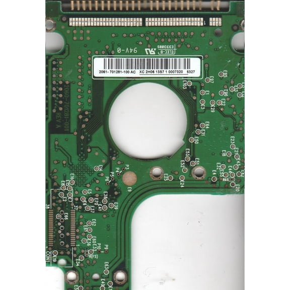 WD400UE-00HCT0, 2061-701281-100 AC, WD IDE 2.5 PCB