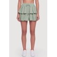 thumbnail image 3 of Women's Drawstring Waist Ruffle Tiered Skort, 3 of 4