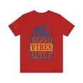 thumbnail image 2 of Good Vibes Only Unisex Bella + Canva Jersey Short Sleeve Tee, 2 of 12