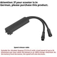 thumbnail image 3 of ZT3 PRO Speed Limit Unlock Cable for Ninebot Segway ZT3 PRO E/D Electric Scooter, 35km/h Performance Upgrade Wire, Easy Installation for Enhanced Vehicle Speed, Black Power Cord, 3 of 8