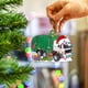 thumbnail image 1 of Ganfancp 1Pc Adornos de Navidad Colgante Decoración Regalo Producto Personalizado Familia de Hierro Camión de Bomberos, Excavadora,Excavadora Colgante Ofertas Del Día 1X Colgante + 1X Cinta, 1 of 7
