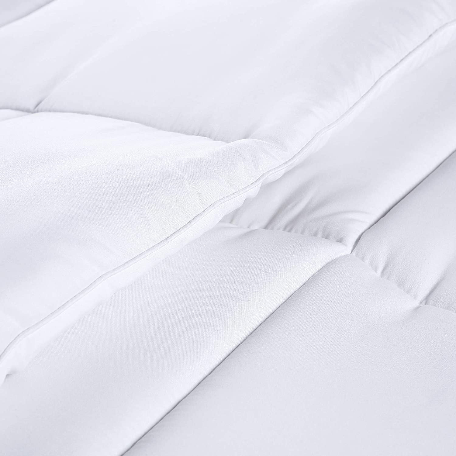 Utopia Bedding All Season Down Alternative Quilted Queen Comforter - Duvet  Insert with Corner Tabs - Machine Washable - Bed Comforter - White