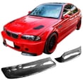 thumbnail image 2 of Ikon Motorsports Compatible with 01-06 BMW E46 M3 Only CSL Style Front Bumper Lip Splitter 2PC - CF, 2 of 3