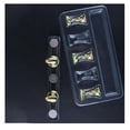 thumbnail image 2 of Press on Nail Stand High-ranking Comfortable Lightweight Fine Workmanship Unique Design Exquisite Appearance Bead Practice Sheet Gold, 2 of 6