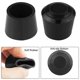 thumbnail image 3 of 50 Uds. Tapas Redondas Para Patas De Silla De 7/8 Pulgadas Cbtone, Cubiertas Antideslizantes De Goma Negra Para Pies De Mesa, Protectores Para Patas De Silla, 3 of 5