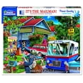 thumbnail image 1 of Rompecabezas de 1000 piezas White Mountain Puzzles It's The Mailman, 1 of 2
