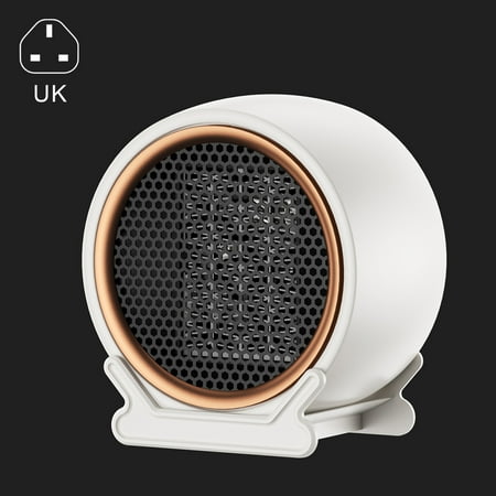 

Office Small Electric Space Heater with Overheating Protection and Wire Mesh for Reading Working Studying