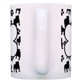 thumbnail image 4 of ThisWear Dog Owner Gifts Best Bulldog Mom Ever Paw Pattern 11 ounce Coffee Mug Bone Pattern, 4 of 4