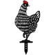 thumbnail image 2 of 5 piezas de decoración de pollos, estatuas de jardín hechas a mano, figura de jardín, decoración de pollo acrílica, decoración de jardín hecha a mano, jardín al aire libre, patio trasero,, 2 of 8