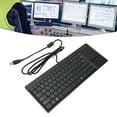 thumbnail image 4 of Mini Clavier Filaire avec Pavé Tactile, Clavier Industriel Portable Connexion Filaire X Pied Ciseaux, Mini Clavier Clavier Industriel pour Ordinateur Portable Mac Notebook, 4 of 7