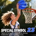 thumbnail image 4 of Balón de baloncesto AXGUIQ para jóvenes, talla 6, azul, 72,4 cm, goma, 4 of 8